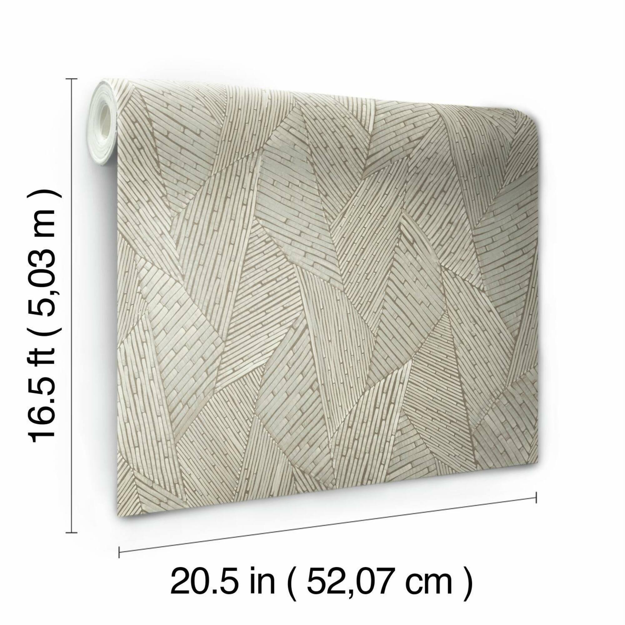 RoomMates Woven Reed Stitch Peel & Stick Wallpaper